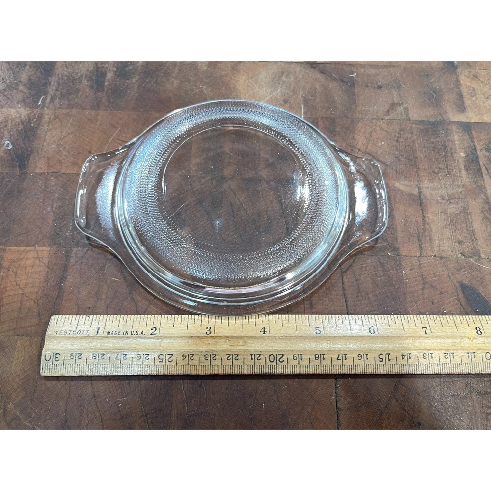 Vintage Anchor Hocking Mini Round Casserole 6.25" Replacement Lid 4-1/2" Fitter